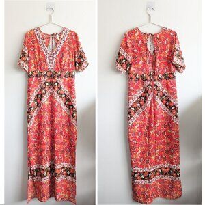 Xhiliration Boho Maxi Dress